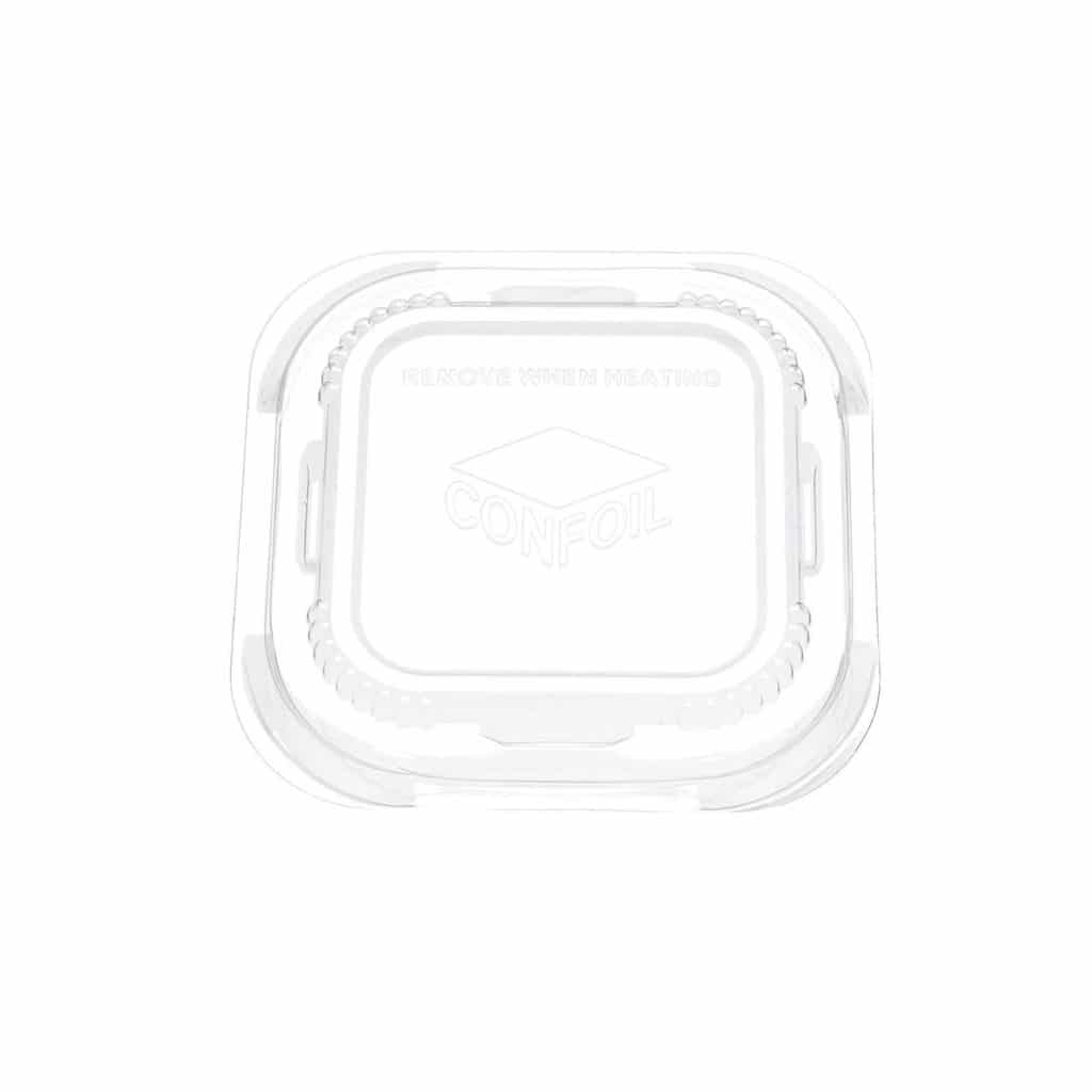 Clear Plastic Clip On Lid to suit DualPak 6010 (1000 per carton)