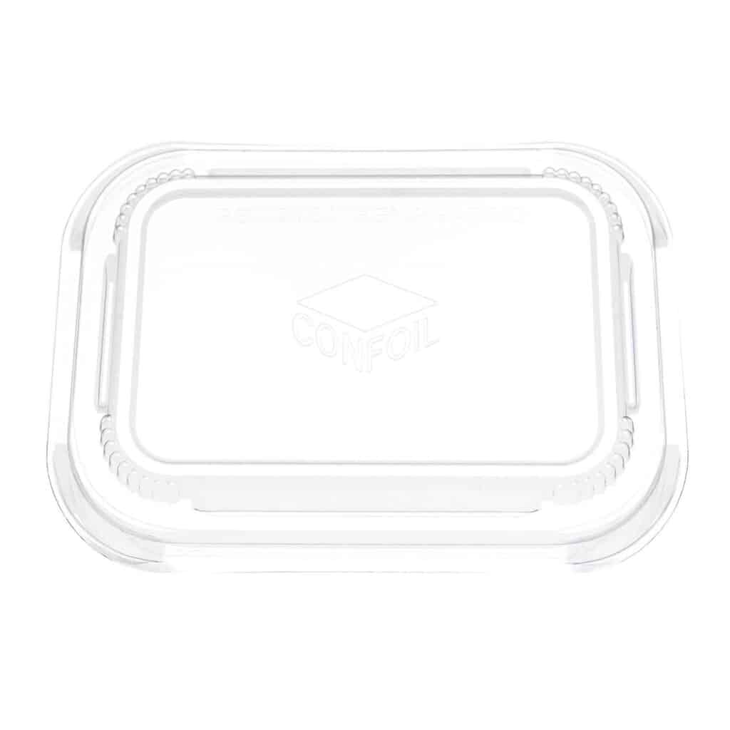 Clear Plastic Clip On Lid to suit DualPak 6100 (180 per carton) – Confoil