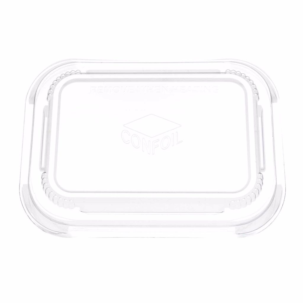 Clear Plastic Clip On Lid to suit DualPak 6180 (700 per carton)