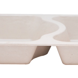 Pulp 2 Cavity Shallow Tray (480 per carton)