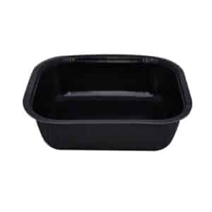 Medium Oblong Black 620ml (320 per carton)