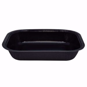 Deep Oblong Black 1000ml (240 per carton)