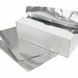 Pop-Up Foil Sheets Silver Heavy Duty 30 x 27.3cm Sheet Size (4 boxes per carton)