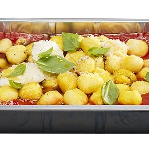 Smoothwall Tray with Handles 2000ml Black (344 per carton)
