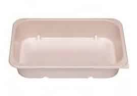 Pulp Single Cavity Square 1630ml (300 per carton)