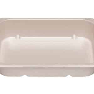 Pulp Single Cavity Square 1630ml (300 per carton)