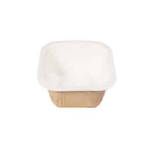 Square Kraft Brown 295ml (700 per carton)